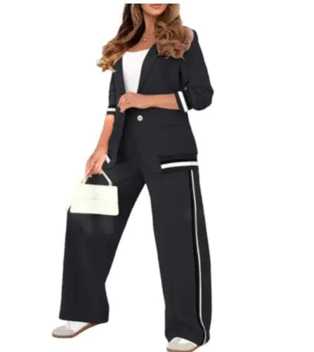 Women's Chic Coat & Pants