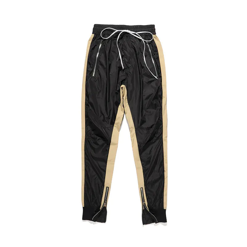 Zippered Jogger Pants